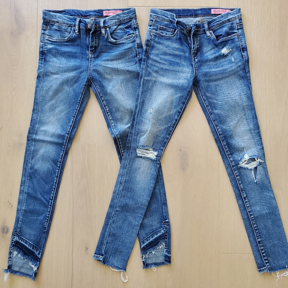 2 pairs of Blank NYC jeans size 12